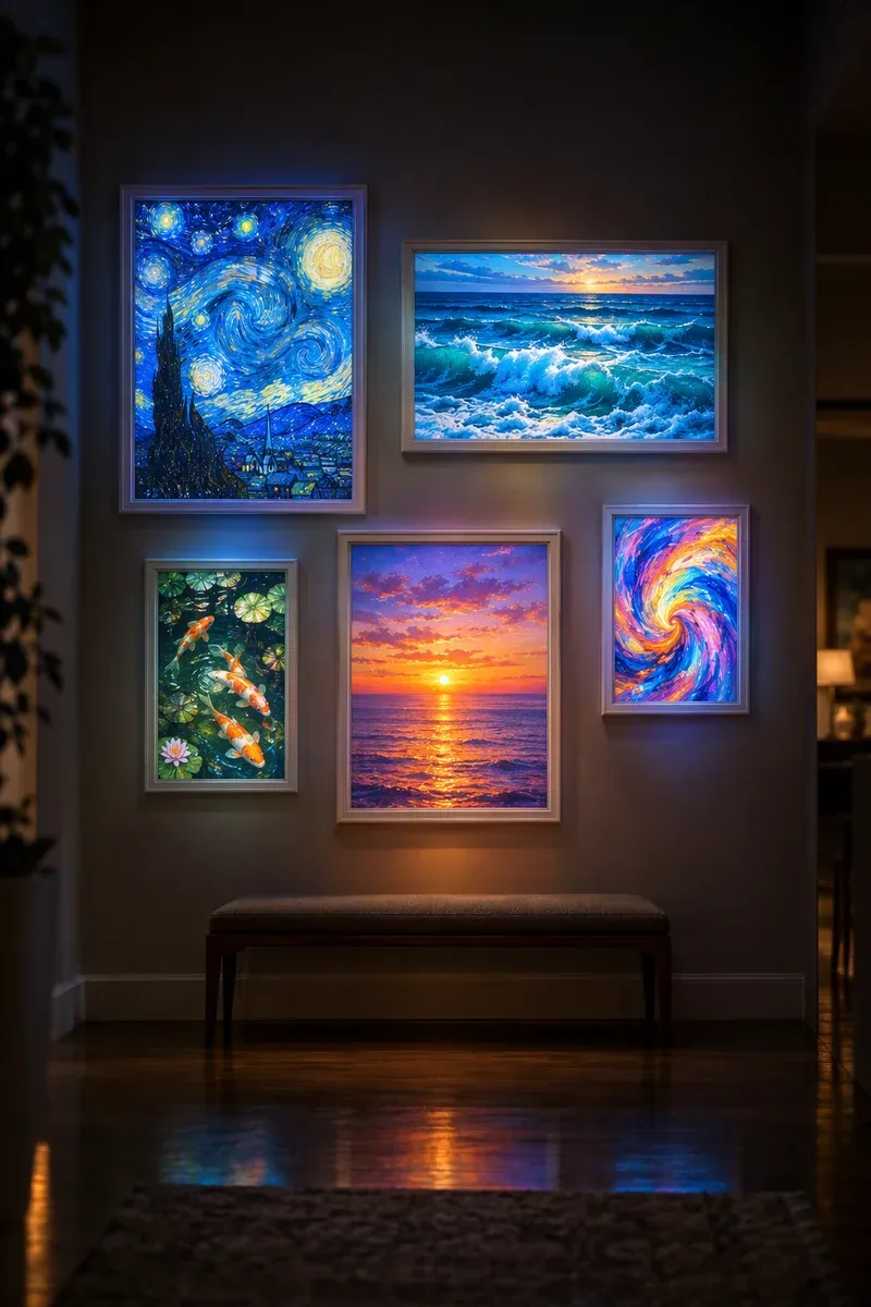 Hallway: Frames that come alive